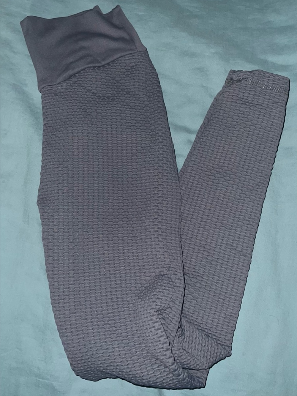 Tahira By KB Women’s Luxe Leggings Gray Size Small